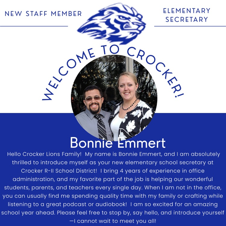 New Staff Spotlight!💙🦁