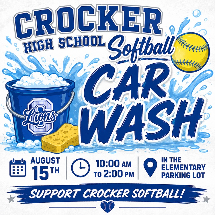 Crocker High School Softball Car Wash