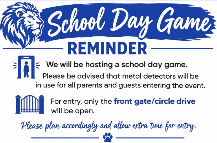 Wednesday 9/16/2026. Please go to the middle circle drive door and the door opens at 11:00am