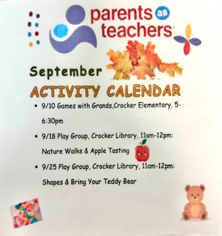 PAT Activity Calendar