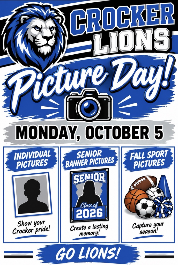 Picture Day October 5, 2026