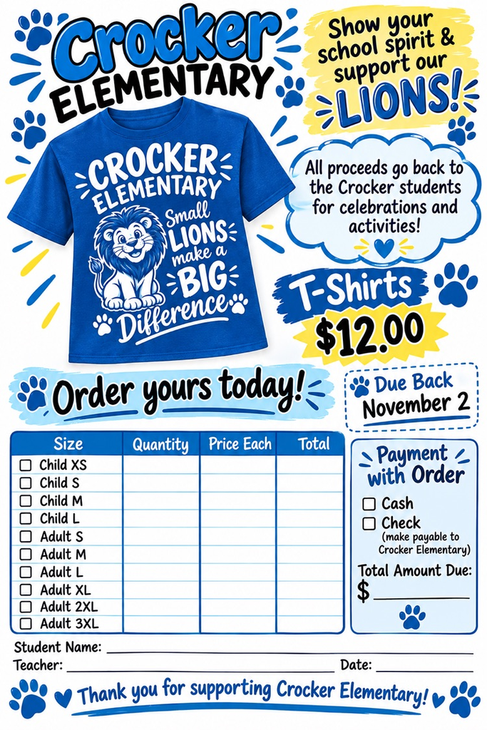 T-shirt Fundraiser
