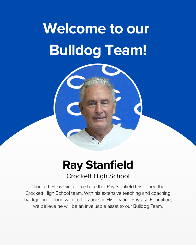 CISD Welcomes Ray Standfield