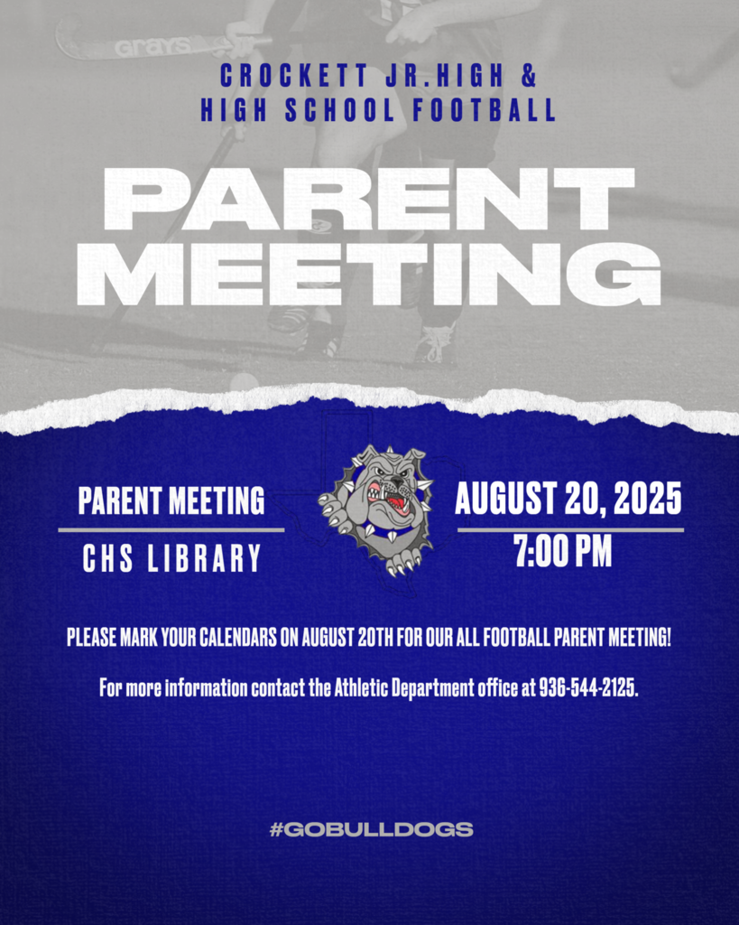 Football Parent Meeting August 22 @ 7pm in the CHS Library