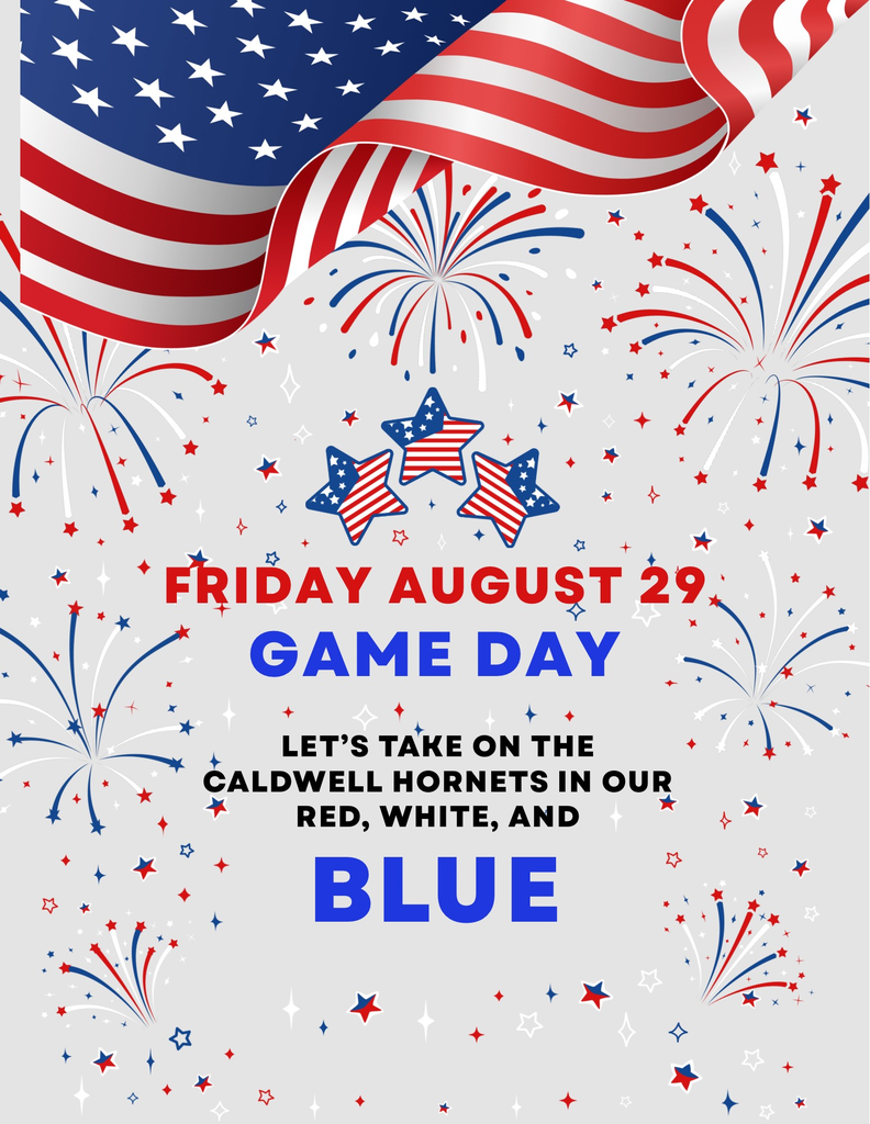 CISD Wear Red, White and BLUE Friday August 29 for game day!