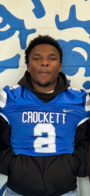 Congratulations to Jacorian Griffin, our running back from Crockett High School's football team, who has been nominated for Smoaky's Player of the Week for Week 3!