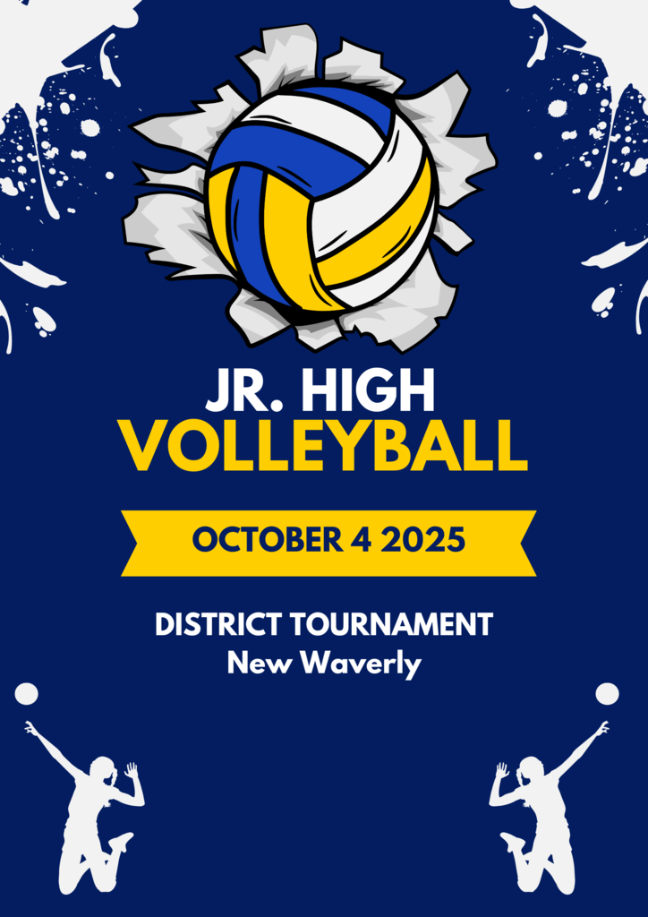 Crockett Jr. High Volleyball will compete in their District Tournament on Saturday, October 4, 2025, in New Waverly. Let’s cheer on our athletes as they take the court and represent Crockett with pride and determination. Best of luck to our teams!