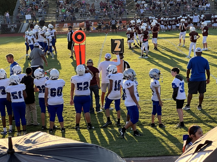 JH Football wins against Tarkington 