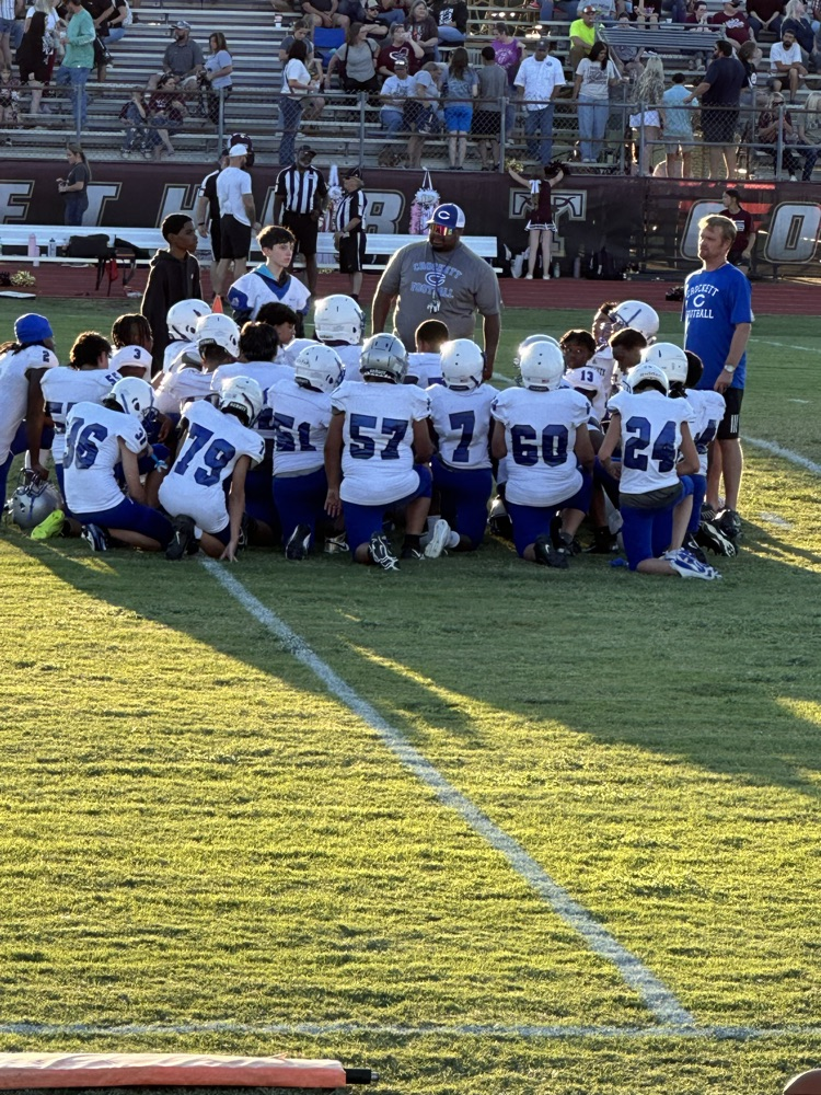 JH Football wins against Tarkington 