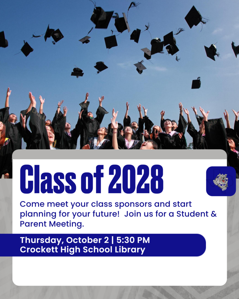 🎓 Class of 2028 — Let’s Kick Things Off! Come meet your class sponsors and start planning for your future! 💡 Join us for the Sophomore Class & Parent Meeting 📅 Thursday, Oct. 2nd 🕠 5:30 PM 📍 High School Library
