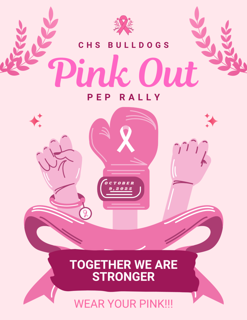 Pink Out Pep Rally 10/9/2025 @ 3:30PM