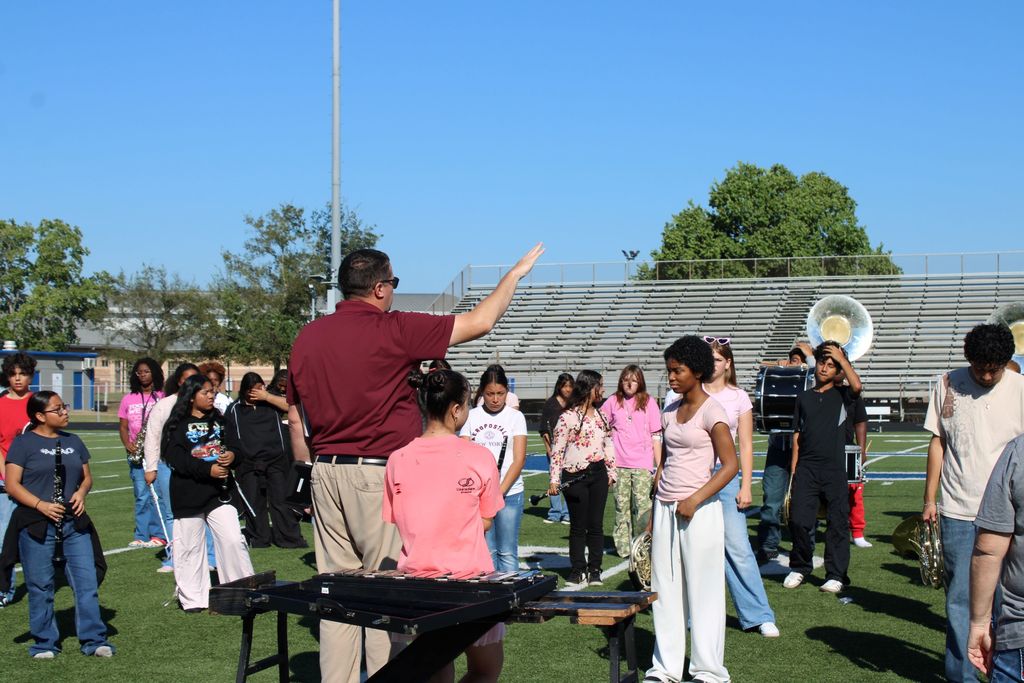 Crockett Marching Band Clinic with George Little