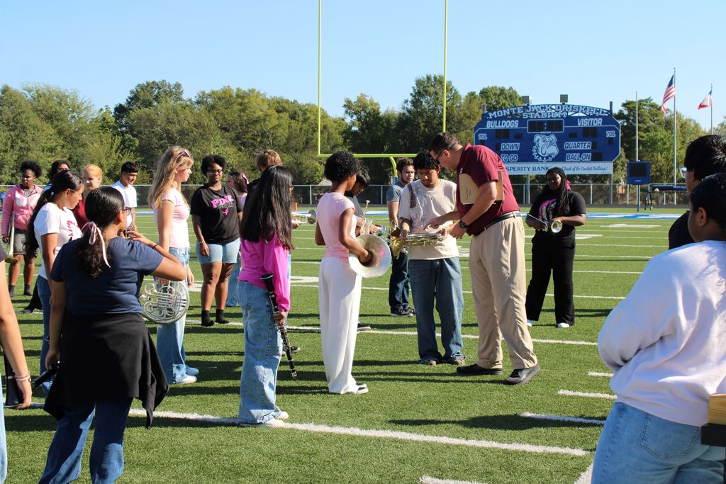 Crockett Marching Band Clinic with George Little
