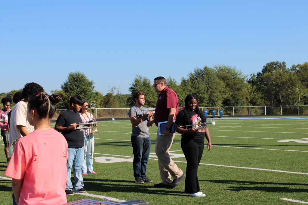 Crockett Marching Band Clinic with George Little