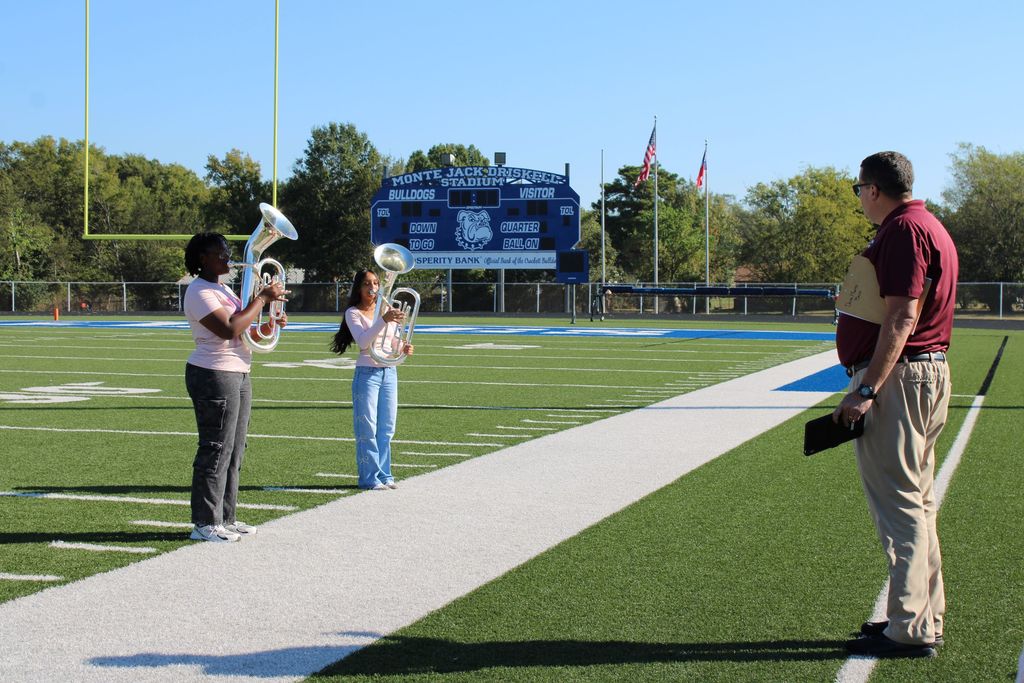 Crockett Marching Band Clinic with George Little