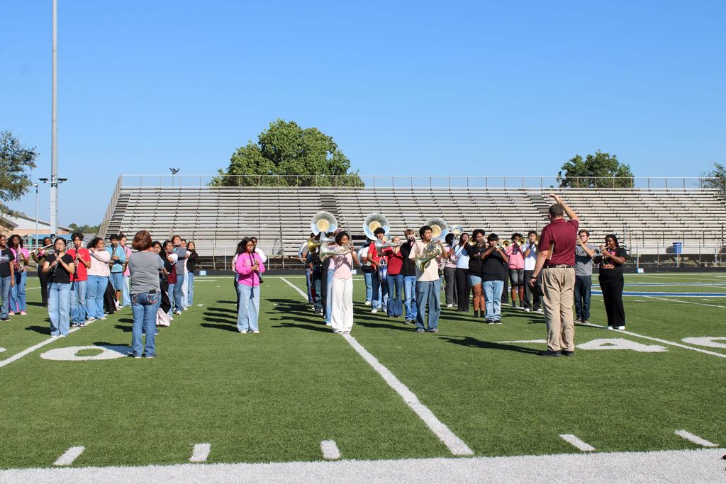 Crockett Marching Band Clinic with George Little