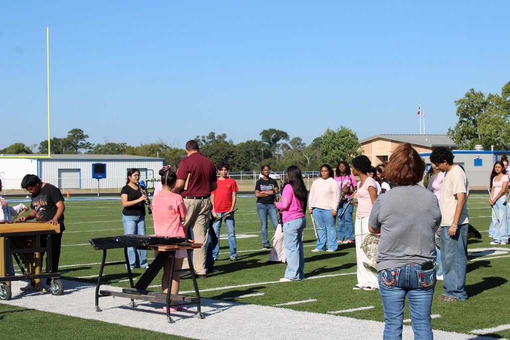 Crockett Marching Band Clinic with George Little