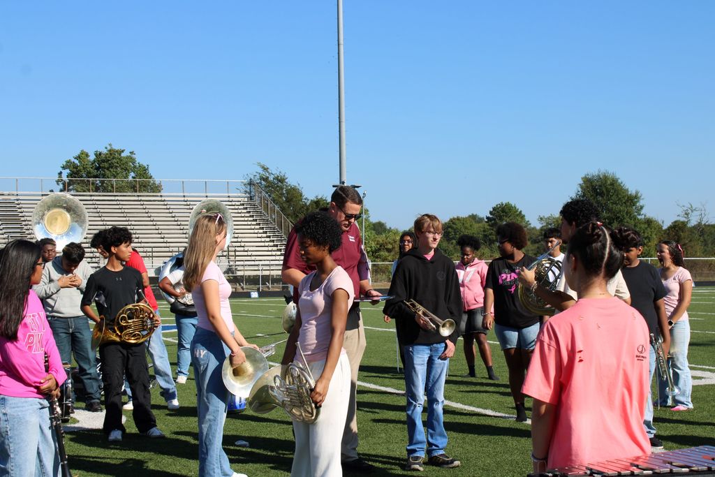 Crockett Marching Band Clinic with George Little