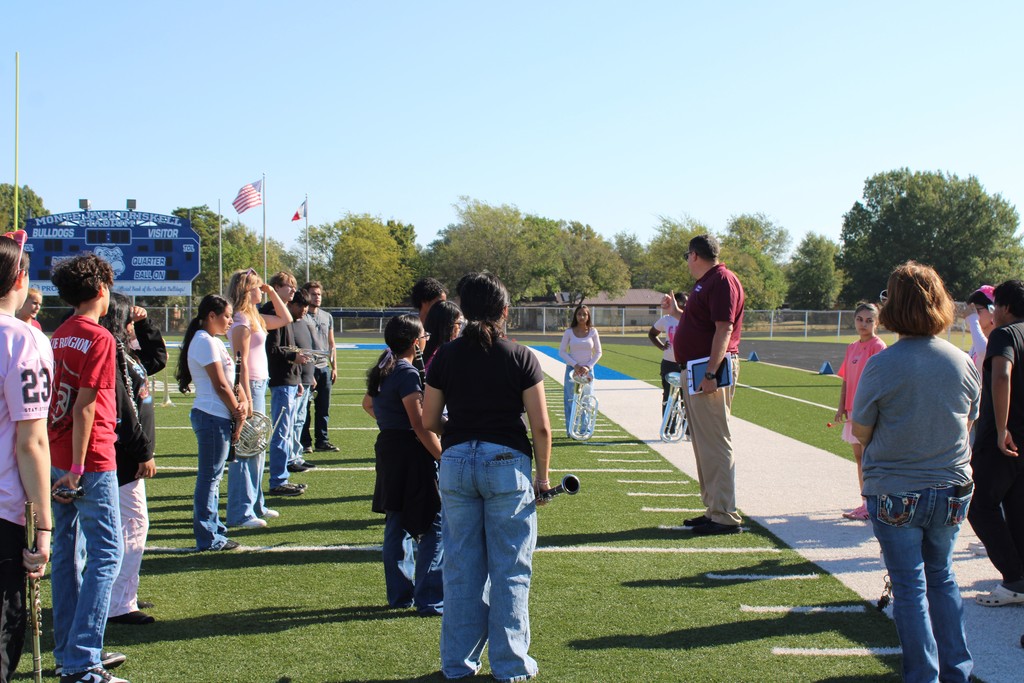 Crockett Marching Band Clinic with George Little