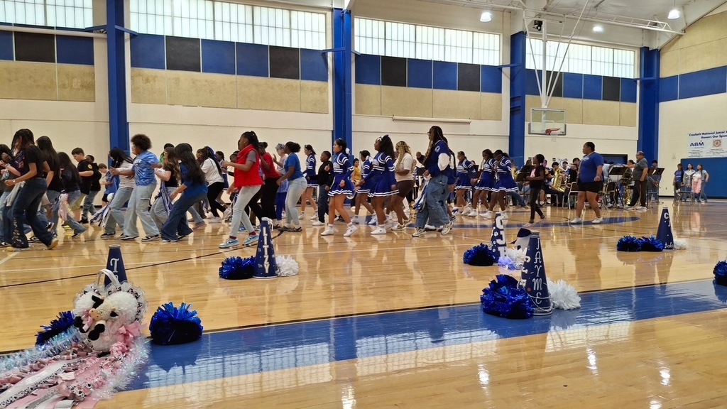 🎉 Crockett Jr. High wrapped up Homecoming Week with an unforgettable pep rally! The energy was electric, the school spirit was off the charts, and the students brought the hype. Way to go, Crockett Bulldogs