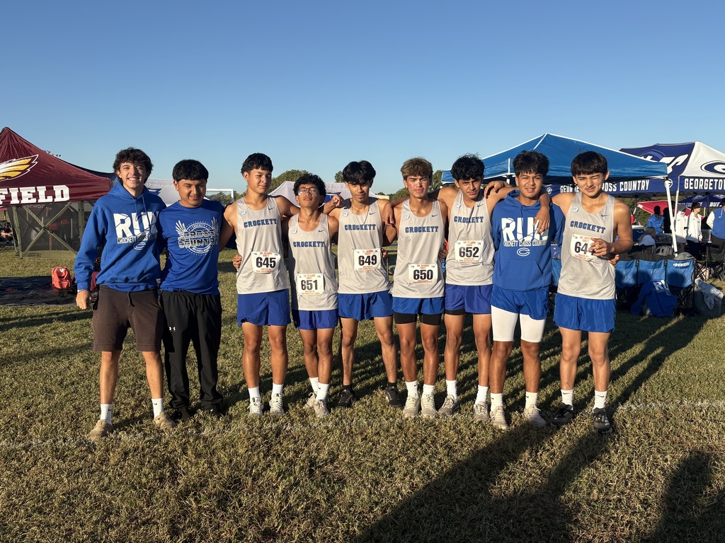 🏃♀️🏃♂️ Huge shoutout to our Crockett High School Boys Varsity Cross Country  for an incredible season! Your dedication, grit, and teamwork made us all proud. 💙🐾