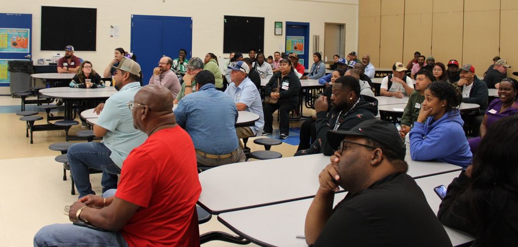 Crockett Elementary Strong Fathers Program October 23, 2025.