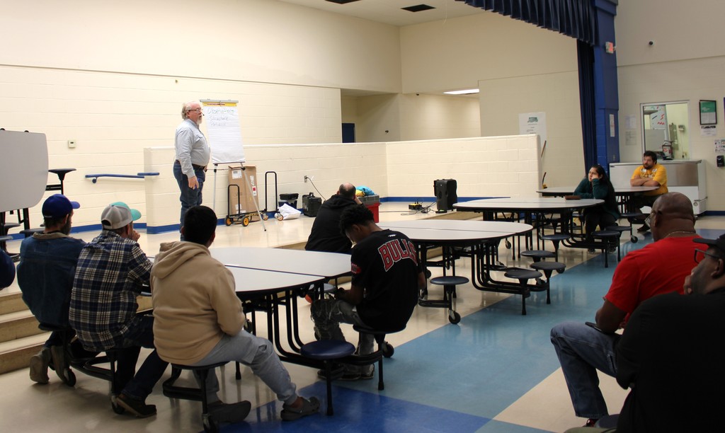 Crockett Elementary Strong Fathers Program October 23, 2025.