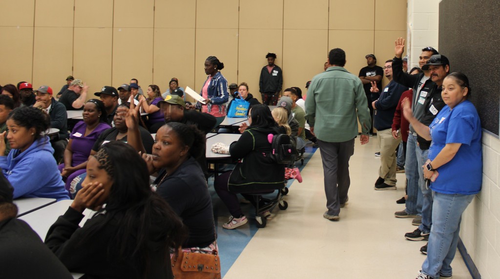 Crockett Elementary Strong Fathers Program October 23, 2025.