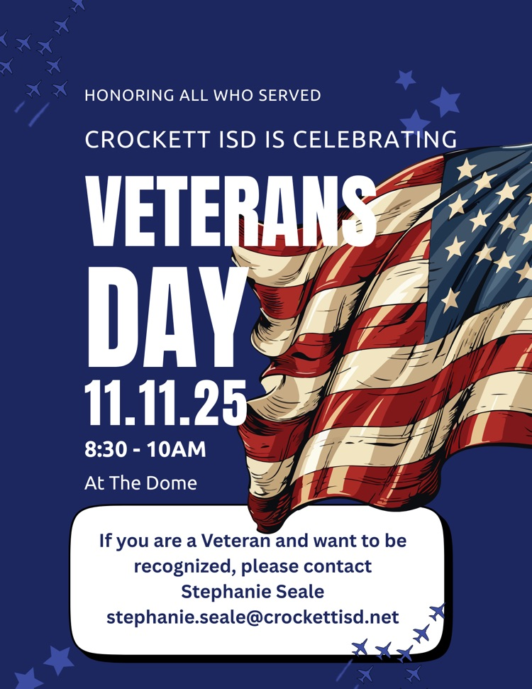 Veterans Day program November 11, 2025.