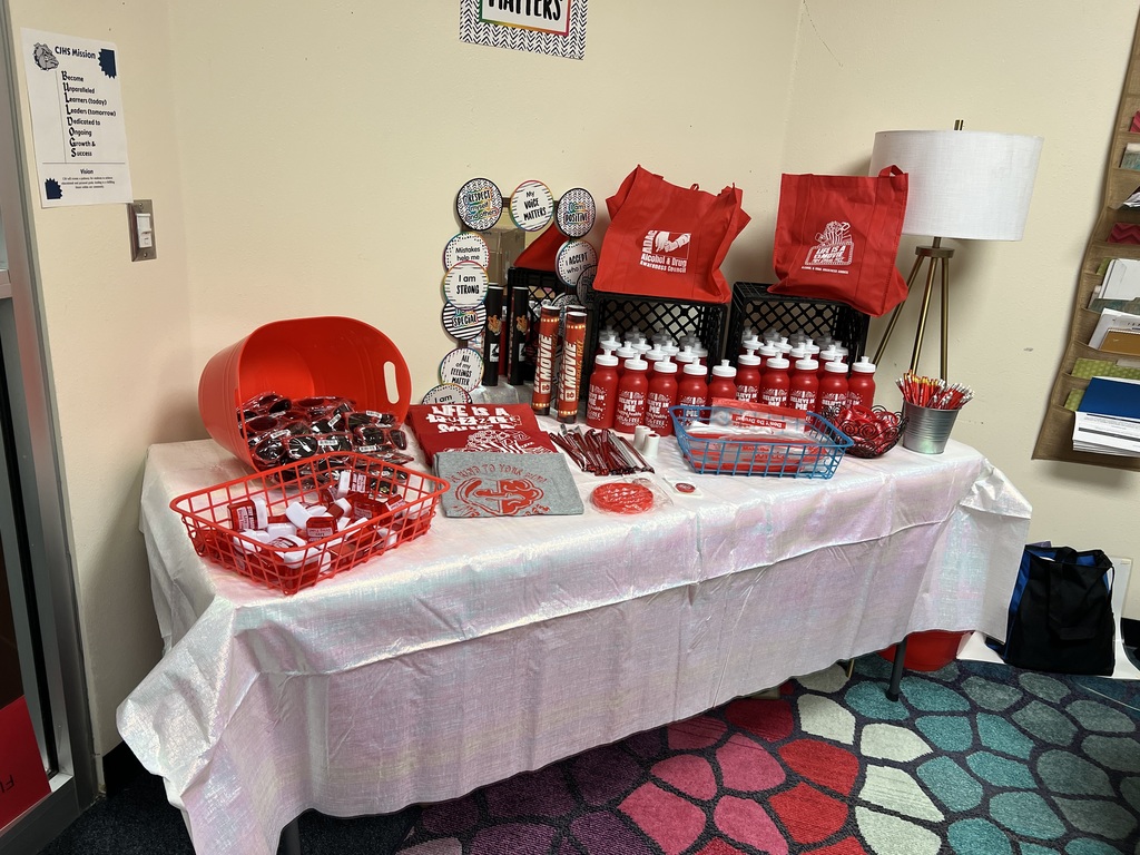 Crockett Junior High is Red Ribbon Ready! Our Bulldogs are fired up and ready to take on Red Ribbon Week with excitement, school spirit, and purpose! This week, our students will learn the importance of making healthy, drug-free choices while enjoying a week full of fun activities and awesome rewards. Here’s what’s happening: Compete in Red Ribbon Trivia Enter the Poster Contest Enjoy daily goodies, prizes, and giveaways The table is set, the prizes are ready, and our Bulldogs are standing strong to say YES to Life and NO to Drugs! #RedRibbonWeek #CrockettJuniorHigh #BulldogPride #HealthyChoices #DrugFreeLooksLikeMe #CISDStrong