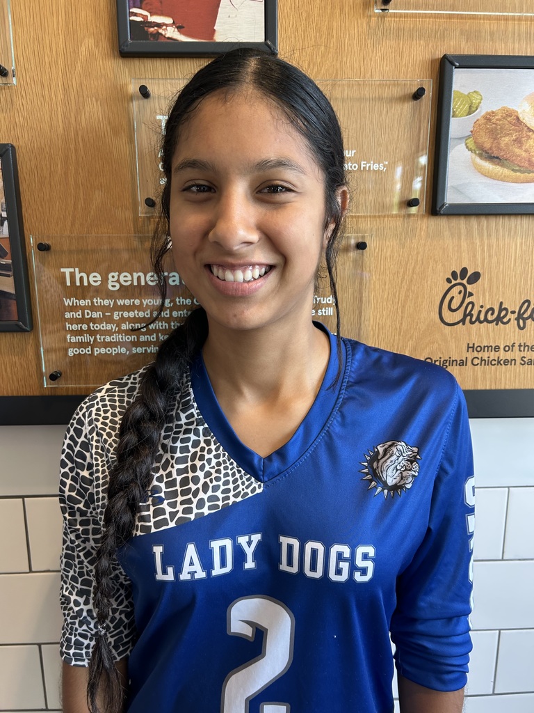 🏐 All-District Volleyball Announcement 🏐 District 23 – Class 3A All-District Team  Congratulations to Jazmin Loyola! Crockett High School’s own Jazmin Loyola has been named to the First Team All-District in District 23, Class 3A Volleyball.  Jazmin’s outstanding season performance, leadership, and consistency made her one of the most respected athletes in the district. Her relentless work ethic, powerful play at the net, and positive attitude both on and off the court have set the standard for excellence in the Lady Bulldogs volleyball program.  👏 Join us in congratulating Jazmin Loyola for this incredible achievement and for proudly representing Crockett High School on the District 23-3A First Team All-District Volleyball Team!