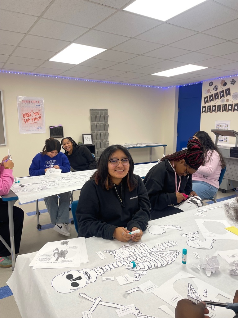 💇‍♀️💀 Cosmetology Meets Anatomy! 💀💇‍♂️ Our cosmetology students are diving deep into the skeletal and muscular systems that shape their craft — literally! To bring their studies to life, they're building full-size 5-foot skeletons. It's not just science, it's style in structure!