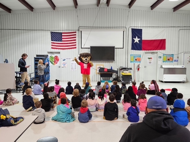 Today at Crockett Early Childhood, students got a special visit from Leo the Lion, who brought a powerful message: living drug-free is the way to be! 🛑💊  Leo inspired our young learners with:  🗣️ A fun and engaging talk about making healthy choices  🎉 Interactive activities that reinforced the importance of saying NO to drugs  ❤️ Encouragement to be brave, strong, and proud of living drug-free  Our students left feeling empowered and excited to be part of a safe, healthy community. Thanks, Leo, for helping us grow strong and smart—just like a lion!