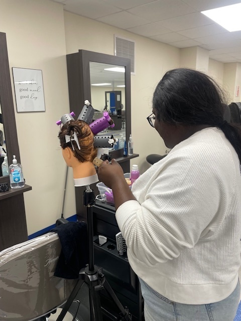🚁 Crockett Cosmetology 2 is turning heads with their bold new Helicopter Perms! Students showed off gravity-defying curls that truly take style to new heights.
