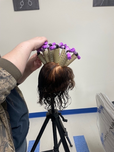 🚁 Crockett Cosmetology 2 is turning heads with their bold new Helicopter Perms! Students showed off gravity-defying curls that truly take style to new heights.