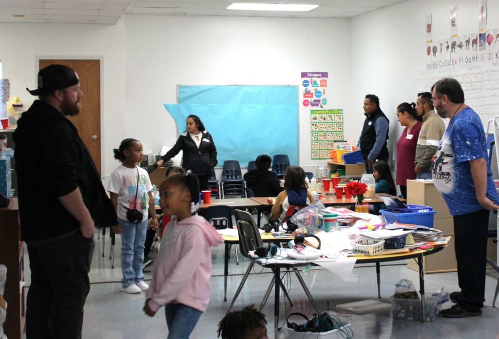 Today we hosted our “Bring Your Father to School” event presented by Strong Fathers. It was wonderful to see not only fathers, but also mothers and grandparents joining in to support our students. 💙  Thank you to all the families who came out to share this special day with us—your involvement makes a lasting impact on our children’s learning and growth. 🌟