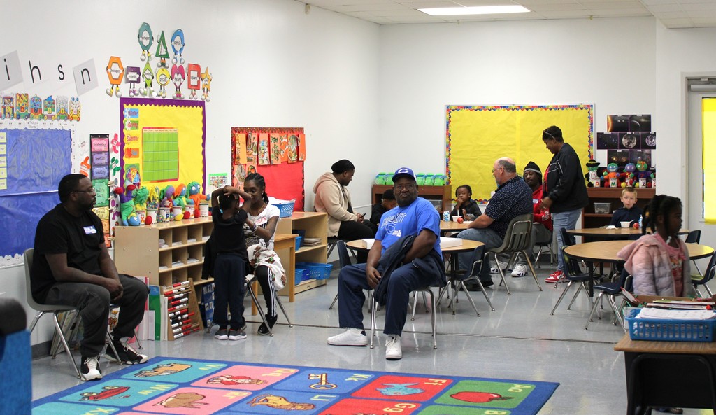 Today we hosted our “Bring Your Father to School” event presented by Strong Fathers. It was wonderful to see not only fathers, but also mothers and grandparents joining in to support our students. 💙  Thank you to all the families who came out to share this special day with us—your involvement makes a lasting impact on our children’s learning and growth. 🌟