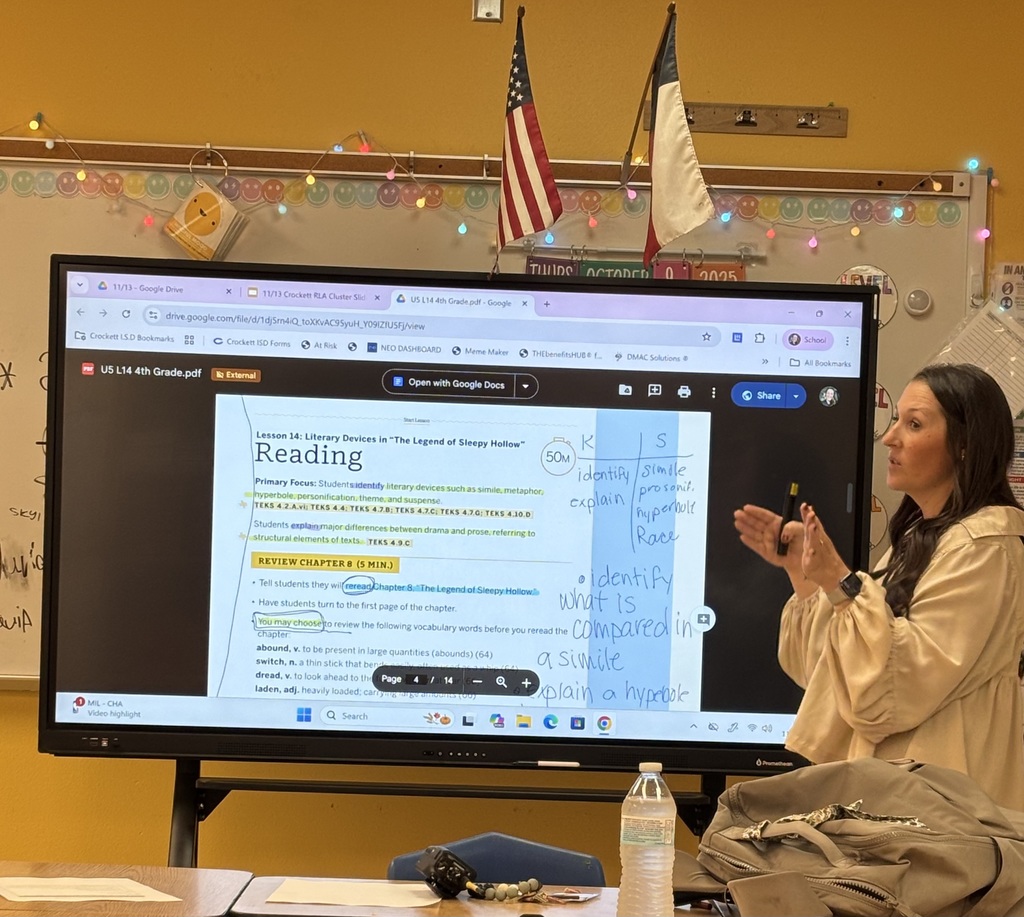✨ Instructional Leadership in Action! ✨ Principal McDonald led the 5th grade team through lesson internalization as part of our ongoing focus on high-quality instructional materials. 💡  Our teachers collaborated to design lessons that ensure every student is supported and challenged. We’re so proud of their dedication to continuous growth and excellence! 👏📚