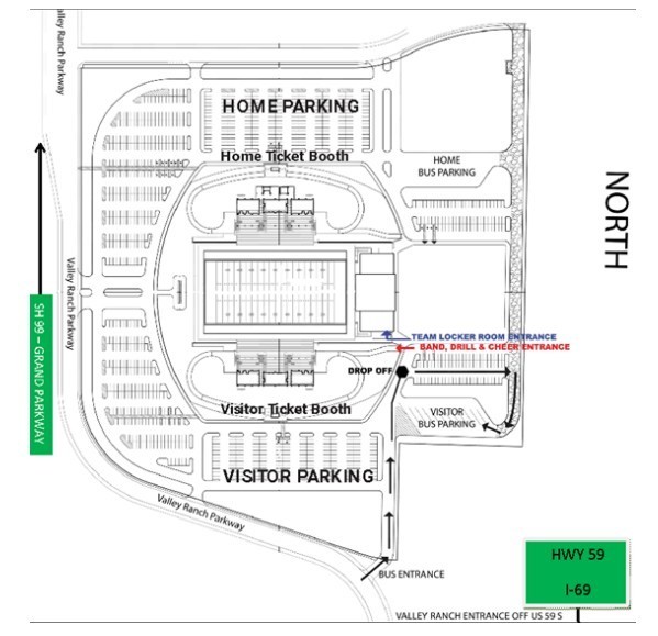 Parking Lot Map