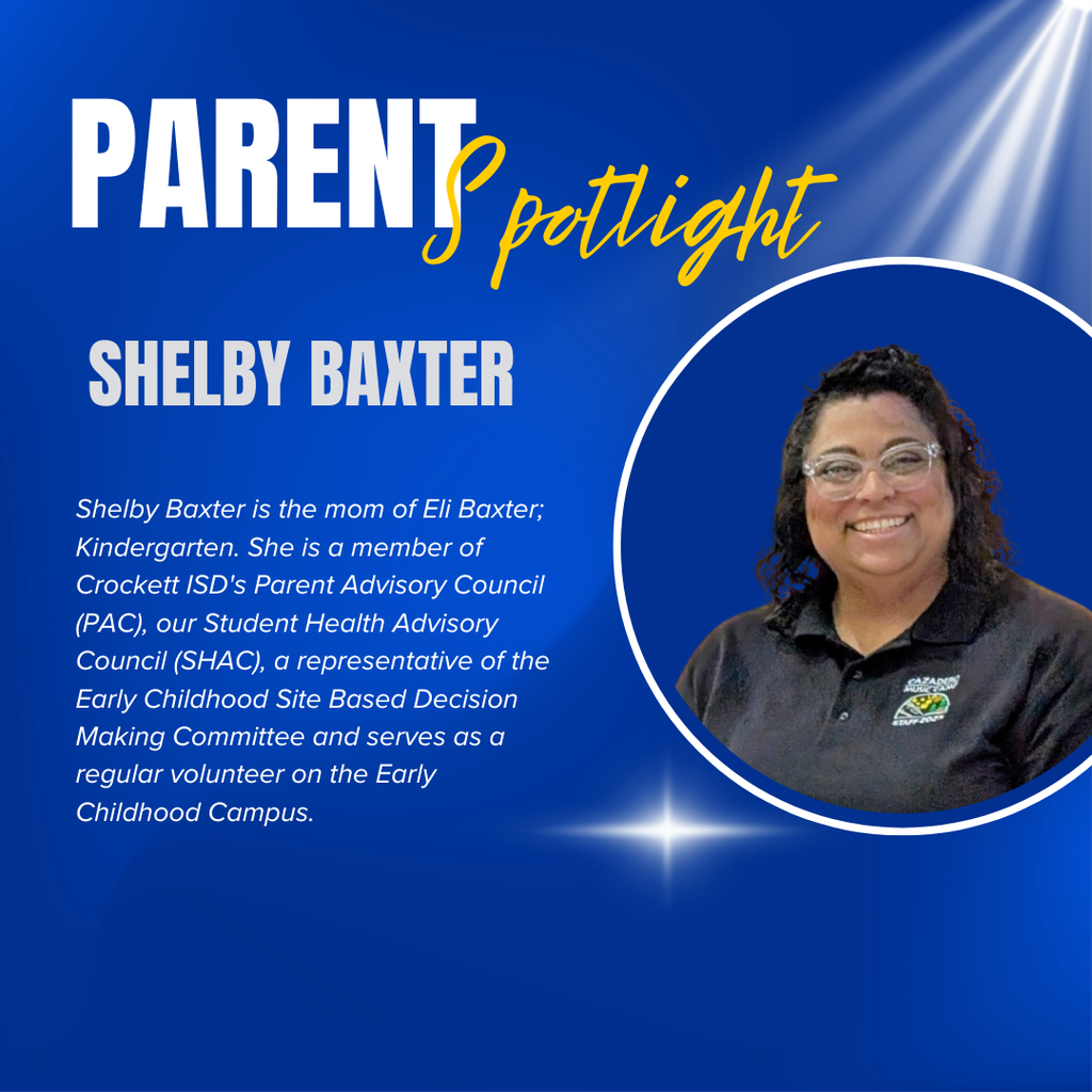 Shelby Baxter November Parent Spotlight