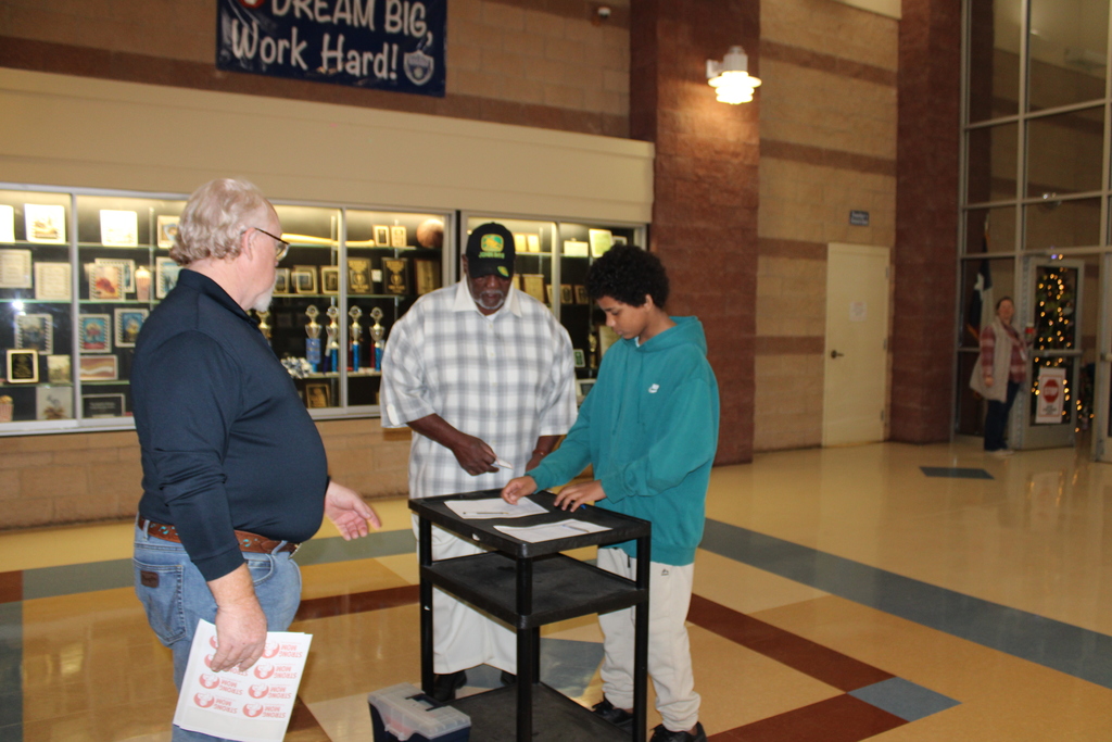 Today, Crockett Jr. High proudly hosted its “Bring Your Dad to School” event, sponsored by Strong Fathers. 👨‍👧‍👦  It was a wonderful opportunity for dads to step into their children’s school day, share in their learning experiences, and strengthen the bond between home and classroom. The energy, smiles, and connections made today truly showcased the power of family involvement in education. 💙  A huge thank you to Strong Fathers for supporting this special day and to all the dads who joined us—you made it unforgettable!