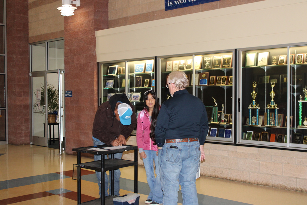 Today, Crockett Jr. High proudly hosted its “Bring Your Dad to School” event, sponsored by Strong Fathers. 👨‍👧‍👦  It was a wonderful opportunity for dads to step into their children’s school day, share in their learning experiences, and strengthen the bond between home and classroom. The energy, smiles, and connections made today truly showcased the power of family involvement in education. 💙  A huge thank you to Strong Fathers for supporting this special day and to all the dads who joined us—you made it unforgettable!