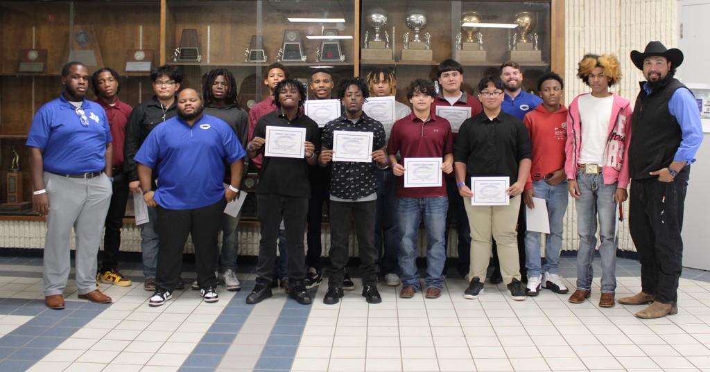 🎉 Crockett High School Fall 2025 Sports Banquet 🎉  Last night we celebrated our incredible student-athletes and their achievements this season. 🏆 👏 Congratulations to all of our athletes—you make Crockett High proud both on and off the field!