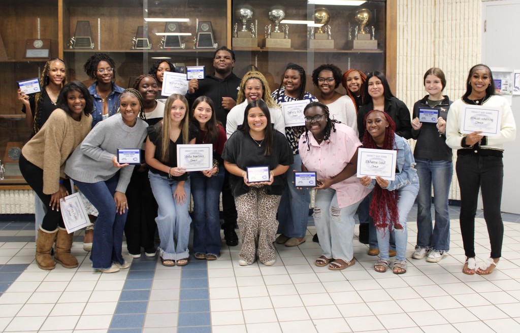 🎉 Crockett High School Fall 2025 Sports Banquet 🎉  Last night we celebrated our incredible student-athletes and their achievements this season. 🏆 👏 Congratulations to all of our athletes—you make Crockett High proud both on and off the field!