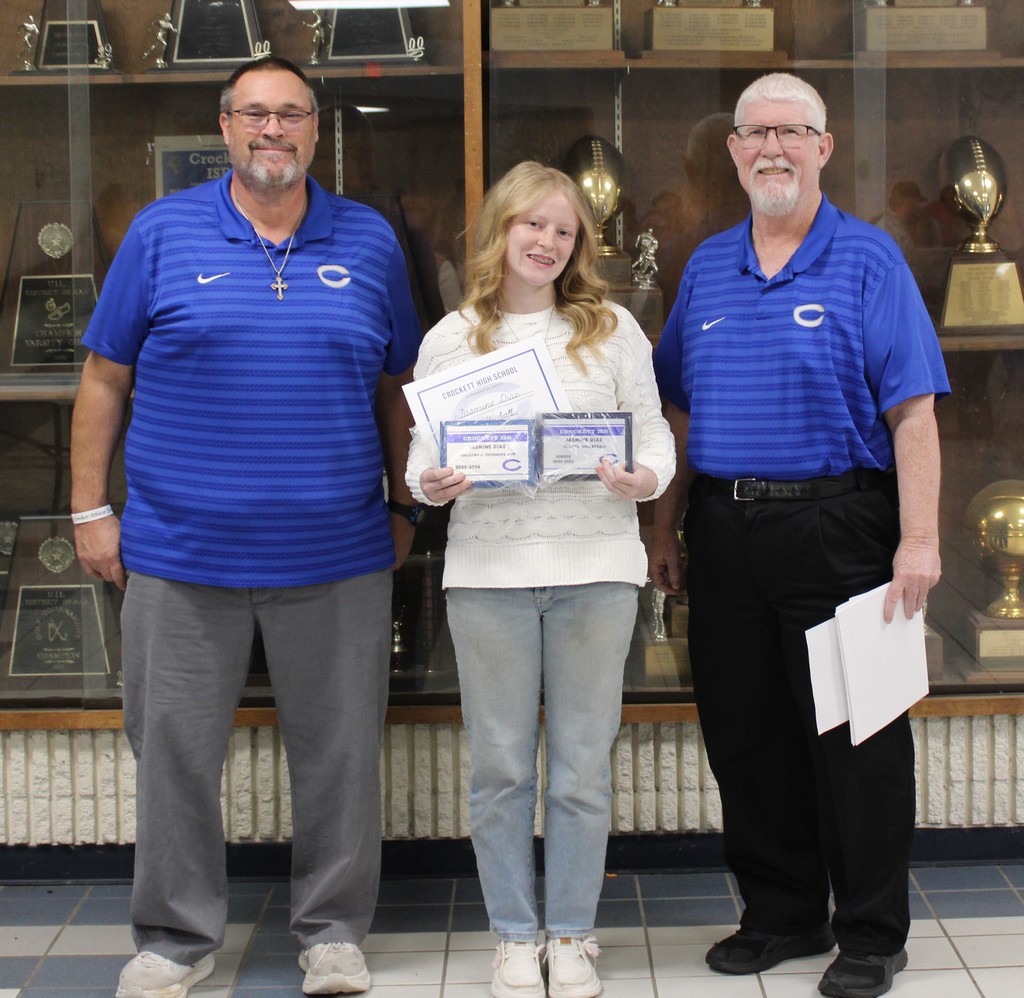🎉 Crockett High School Fall 2025 Sports Banquet 🎉  Last night we celebrated our incredible student-athletes and their achievements this season. 🏆 👏 Congratulations to all of our athletes—you make Crockett High proud both on and off the field!
