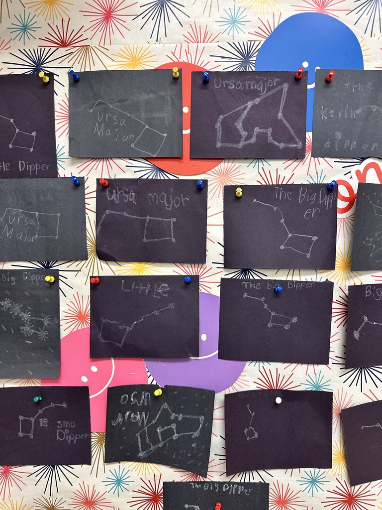 🌌 Crockett Elementary Spotlight!   Our amazing third graders just wrapped up their Bluebonnet unit, and they’ve been busy sharing all the incredible things they learned about the Universe. From stars to galaxies, their curiosity is truly out of this world! 🚀✨  We love seeing their excitement for learning grow brighter every day.