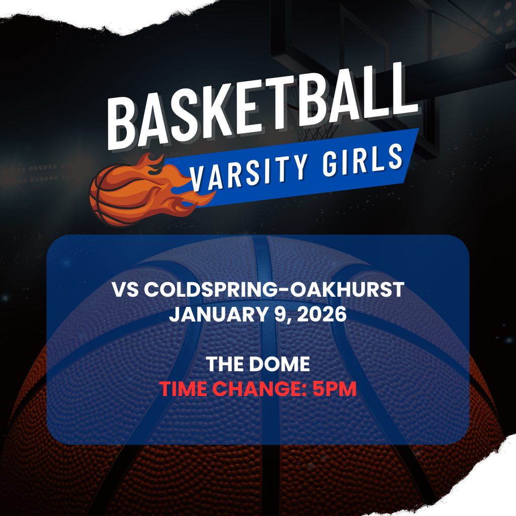 TIME CHANGE 🏀 Crockett JV/Varsity Girls Basketball Game Come support our Crockett JV and Varsity Girls Basketball teams as they take on Coldspring‑Oakhurst on January 9 at The Dome. Tip‑off is at 5PM. Let’s pack the Dome and cheer on our Lady Bulldogs!