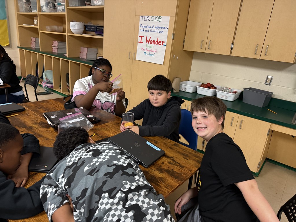 Ms. Avery‑Moscinski’s 5th Grade Science class was hard at work today!   Students built their own sedimentary rock models—layer by layer—then used a second cup to apply pressure and compact their “rocks,” just like real geological forces do over time.  Hands‑on science at its best, and a great way to see Earth’s processes in action.