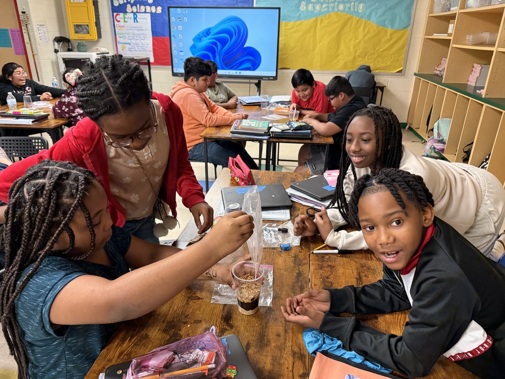 Ms. Avery‑Moscinski’s 5th Grade Science class was hard at work today!   Students built their own sedimentary rock models—layer by layer—then used a second cup to apply pressure and compact their “rocks,” just like real geological forces do over time.  Hands‑on science at its best, and a great way to see Earth’s processes in action.