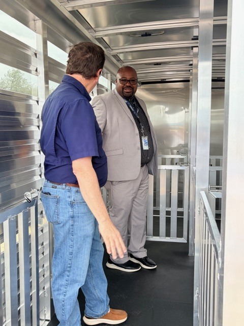 Exciting news for our AG Department...a new trailer